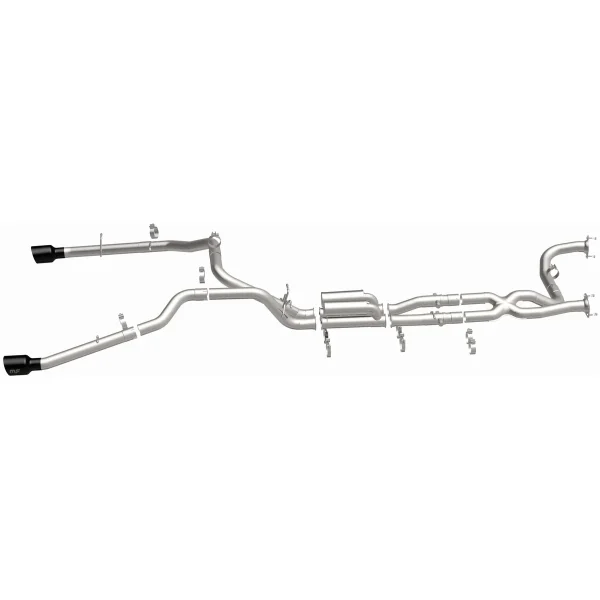 MagnaFlow 2025 Ram RHO 1500 SPEQ Series Black Chrome Cat-Back Performance Exhaust System - Image 5