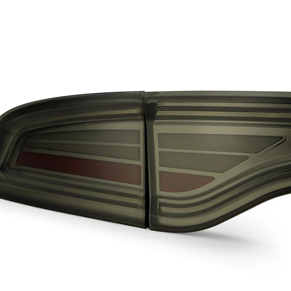 Alternative view of ALPHAREX MKII NOVA-Series Prismatic LED Tail Lights Smoke (Charger 2015-2023)