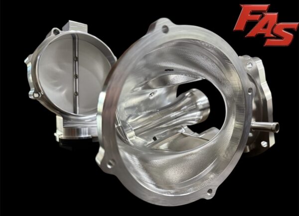 2.7L Hellcat 130mm Billet Supercharger Snout & Throttle Body (FAS Motorsports) - Image 3