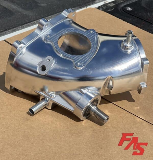 2.7L Hellcat 130mm Billet Supercharger Snout (FAS Motorsports) - Image 4