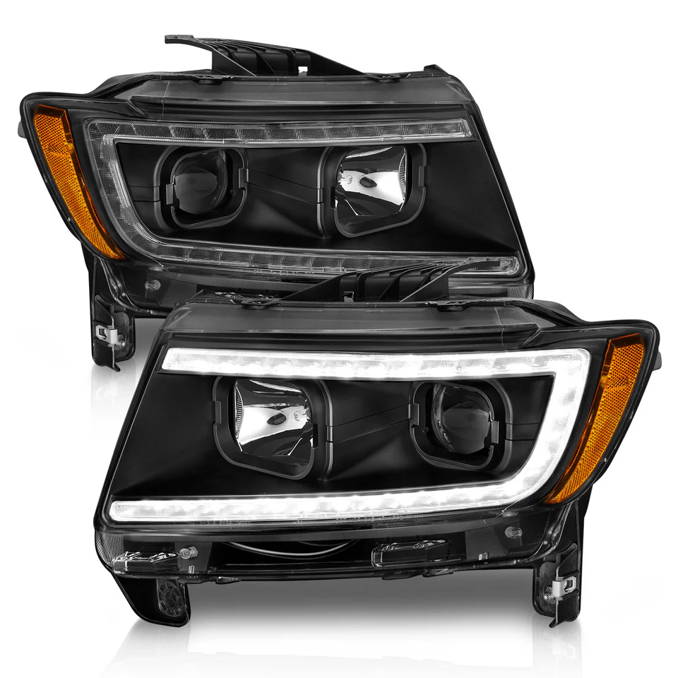 Anzo Projector Switchback Black Headlights (Jeep 2012-2013) - Image 8