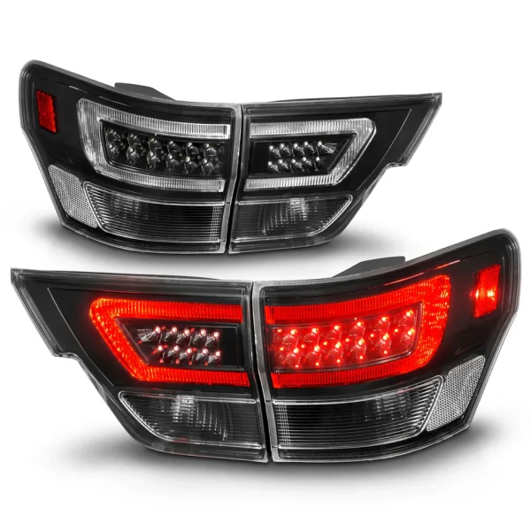 Anzo Black Clear Led Tail Light (Jeep 2012-2013)