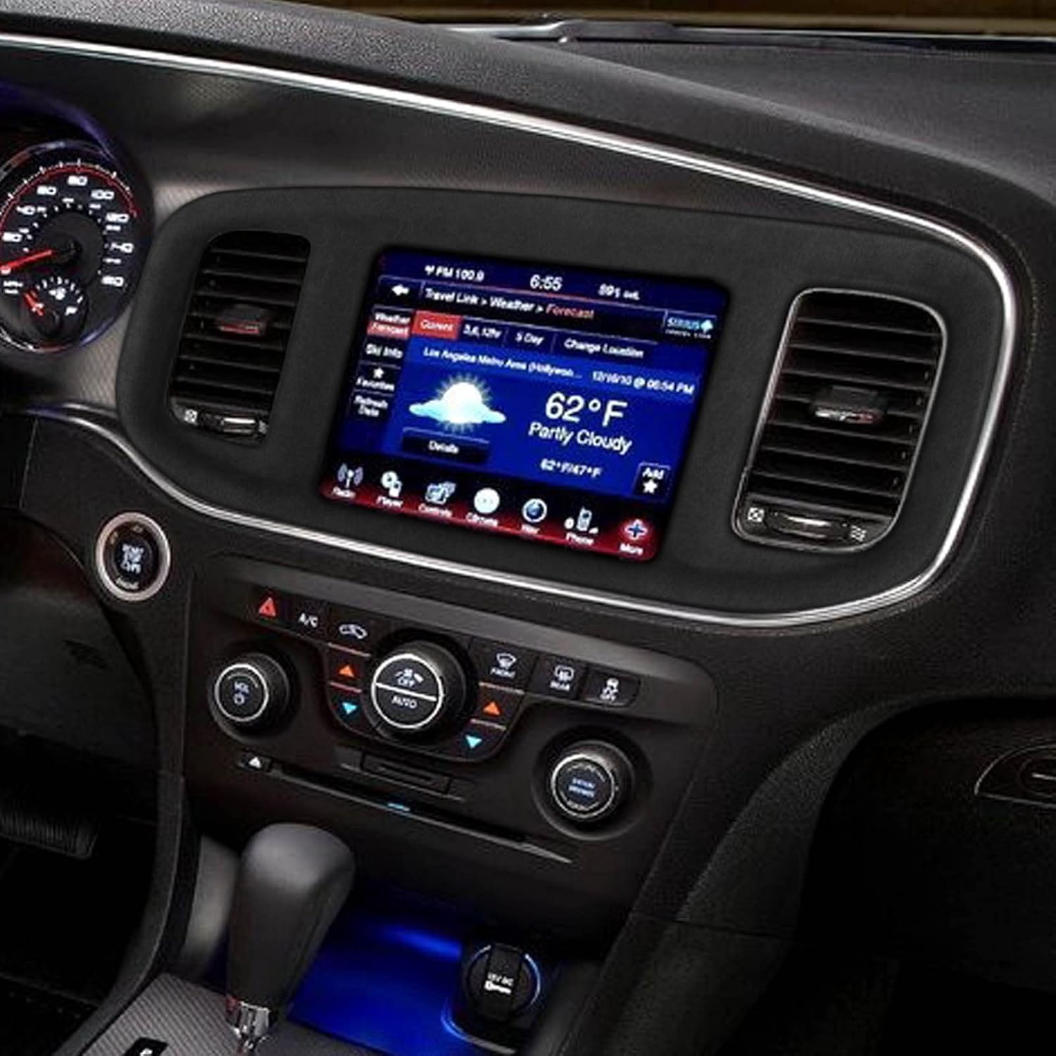 Alcantara Dashboard Cover (Dodge Charger 2015+)