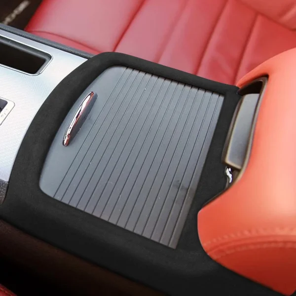 Alcantara Cup Holder Frame Cover (Dodge Charger 2015+)
