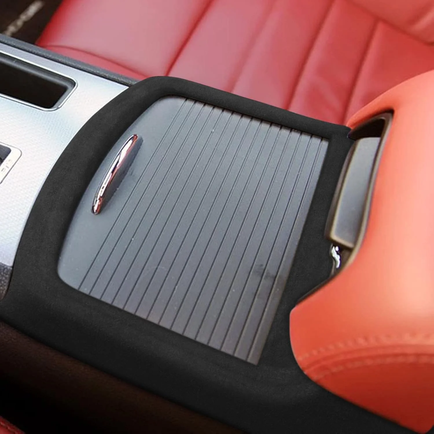 Alcantara Cup Holder Frame Cover (Dodge Charger 2015+)
