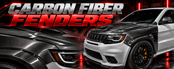 SIGNATURE SERIES Carbon Fiber Fenders (Jeep SRT/Trackhawk) 2012-2021