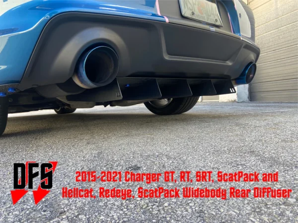 Downforce Solutions Rear Diffuser (Dodge Charger 2015-2023) - Image 3