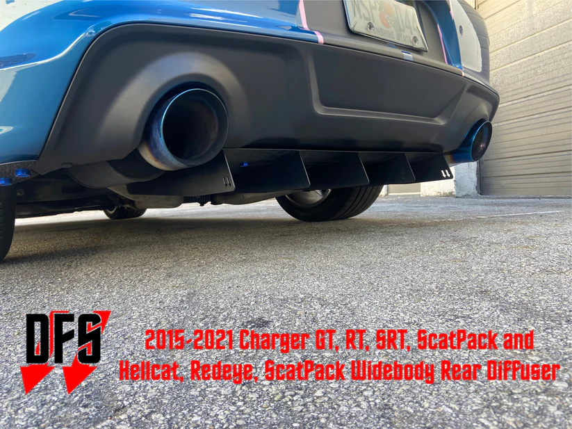 Downforce Solutions Rear Diffuser (Dodge Charger 2015-2023) - Image 3