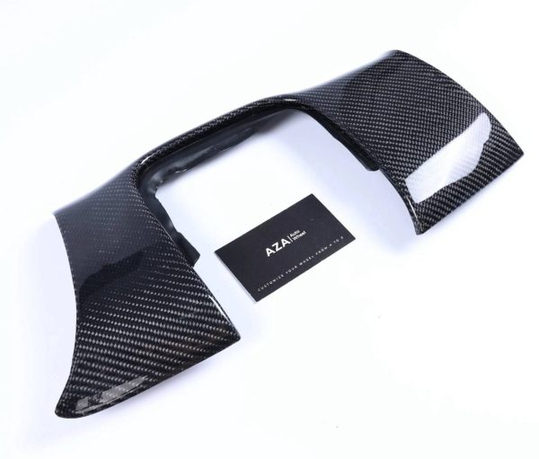 Alternative view of Carbon Fiber Column Knee Kick Panel (10th Gen Ford F150 Lightning / Harley)