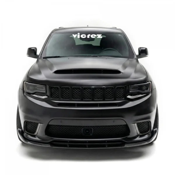 Alternative view of Demon Style Fiberglass Hood (Jeep SRT / Trackhawk)