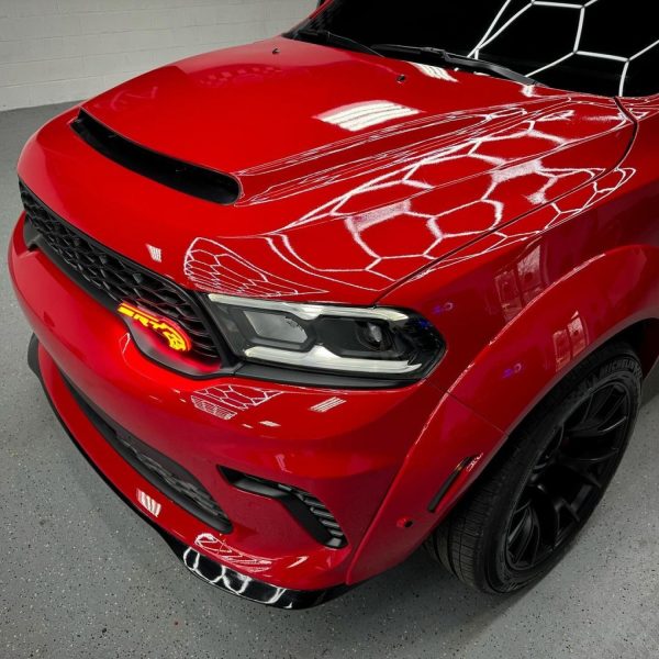 Alternative view of Demon Style Fiberglass Hood (Dodge Durango 2014-2026)
