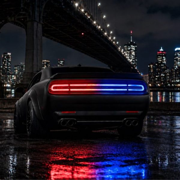 Lighting Trendz 2015-2024 Dodge Challenger Pre-Built HRS Flow Series Tail Lights - Image 5