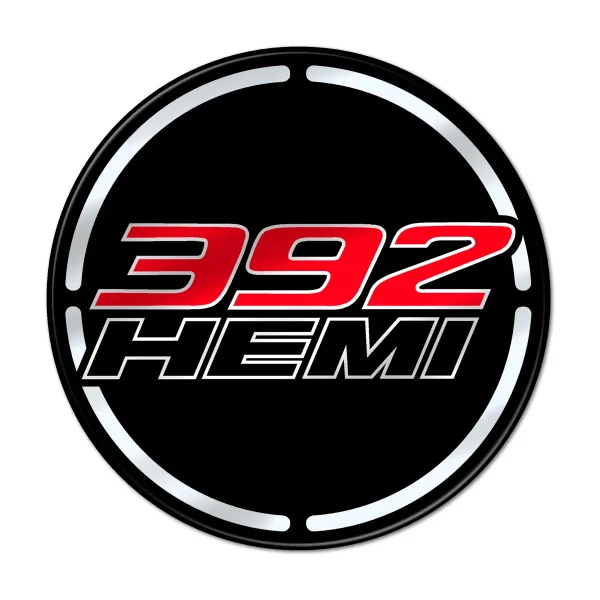 "392 Hemi" Engine Bay Cup Holder Inlay (Challenger)