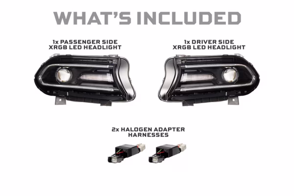 Morimoto 15-23 Dodge Charger XRGB LED Headlights - Image 5