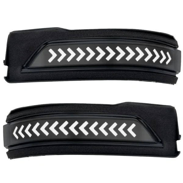 Recon 19-24 RAM 1500 Side Mirror Lenses (2-Piece Set) Scanning LED Turn Signals