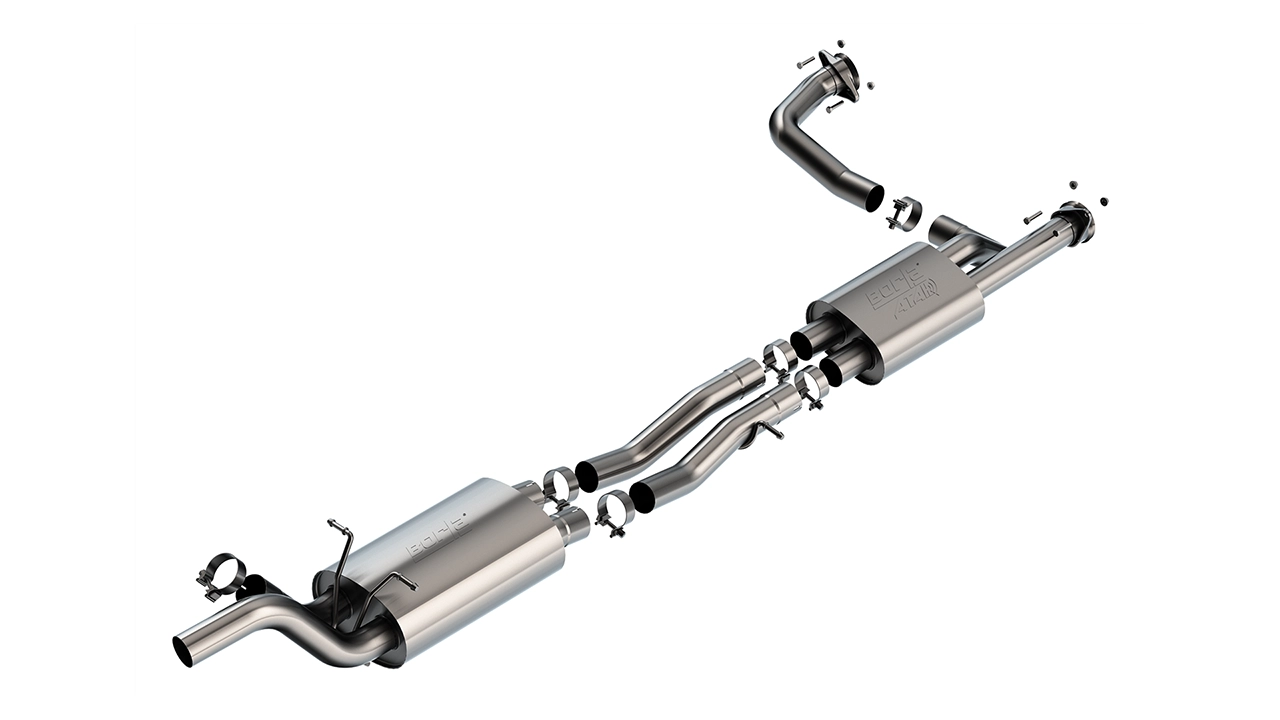BORLA 2025-2026 Ram 1500 RHO Mid-Section Exhaust System ATAK Part