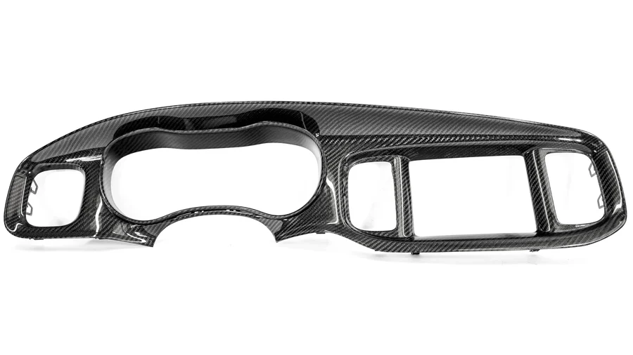 TRUEFIBER 2015-2022 Charger Carbon Fiber LG572 2-Piece Instrumental Cluster Bezel - Exclusive - Image 3