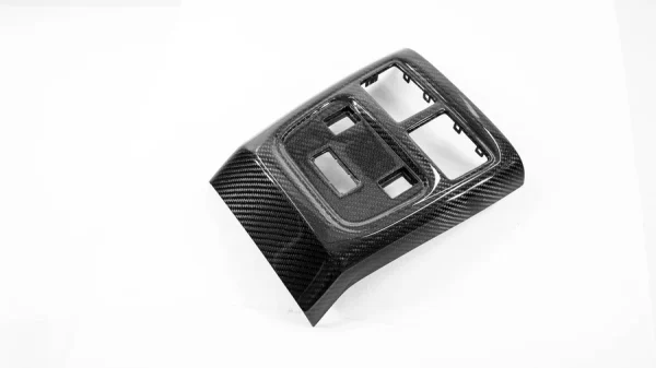 Alternative view of TRUEFIBER 2015-2022 Charger Carbon Fiber LG598 Rear AC Vent Bezel - Exclusive