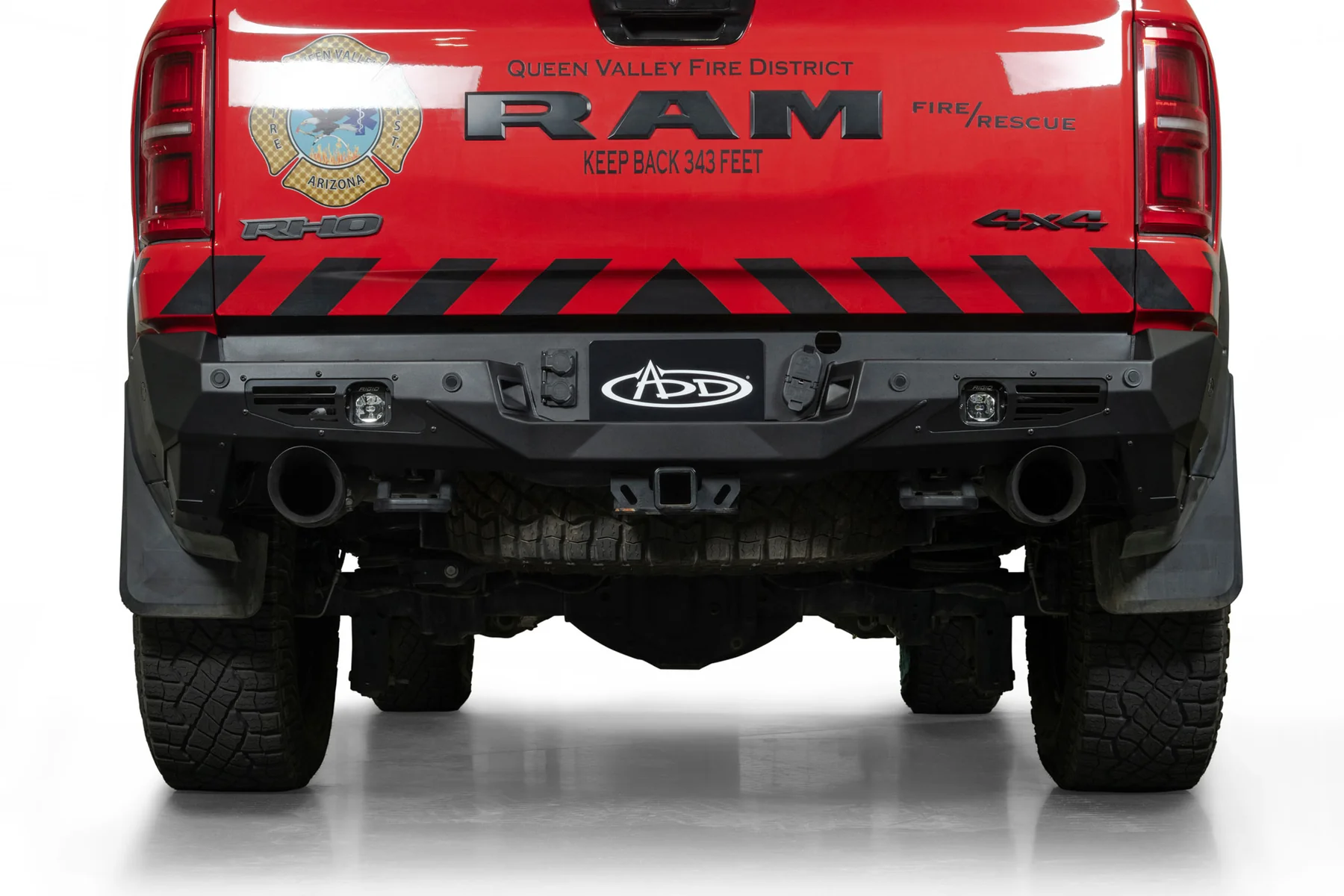 Addictive Desert Designs Bomber Rear Bumper (Ram RHO 2025+)