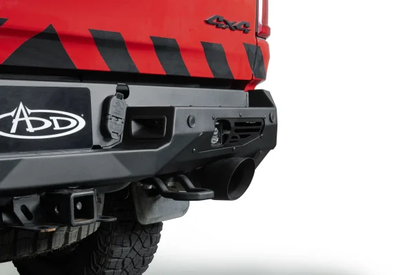 Alternative view of Addictive Desert Designs Bomber Rear Bumper (Ram RHO 2025+)