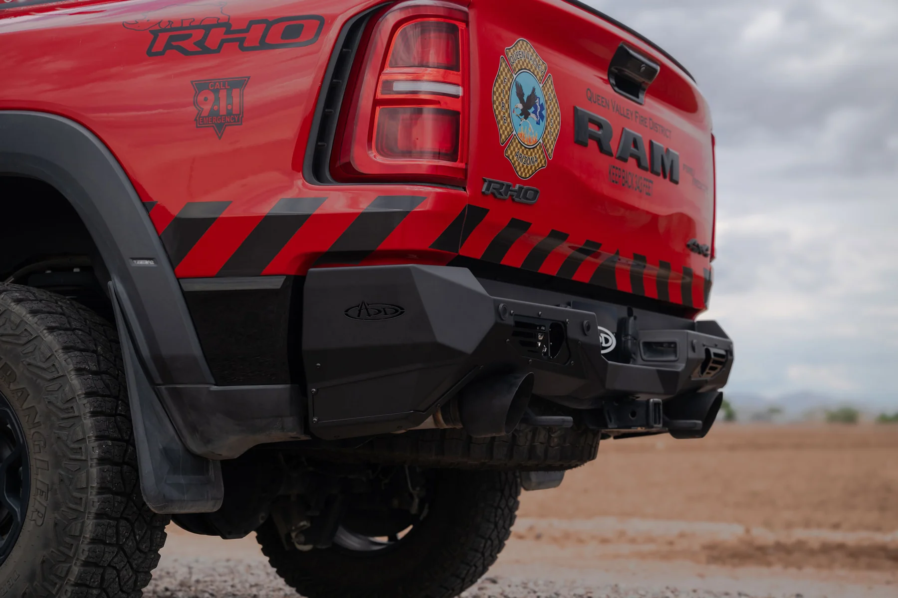 Addictive Desert Designs Bomber Rear Bumper (Ram RHO 2025+) - Image 13