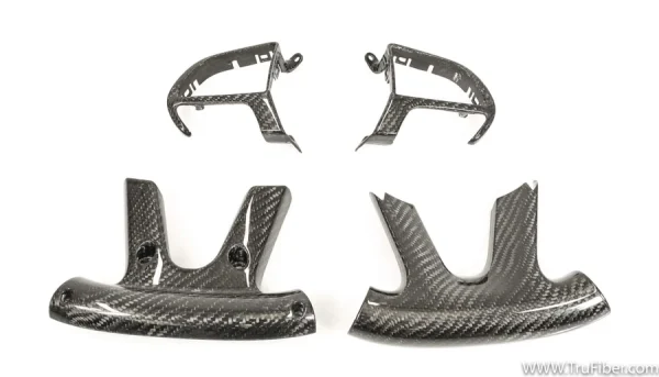 TRUEFIBER 2015-2022 Mopar Carbon Fiber LG492 Steering Wheel Trim Inserts - EXCLUSIVE