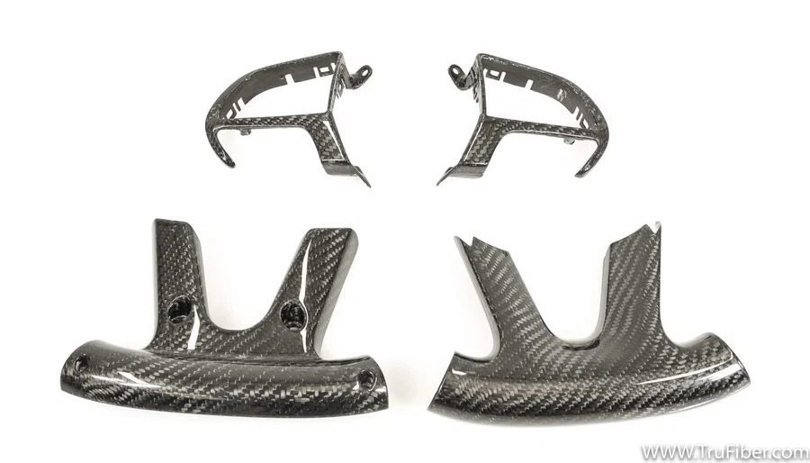 TRUEFIBER 2015-2022 Mopar Carbon Fiber LG492 Steering Wheel Trim Inserts - EXCLUSIVE