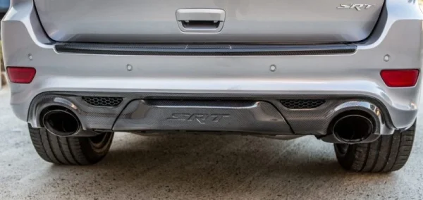 Alternative view of TRUEFIBER LG192 Rear Diffuser (Jeep SRT) 2012-2015
