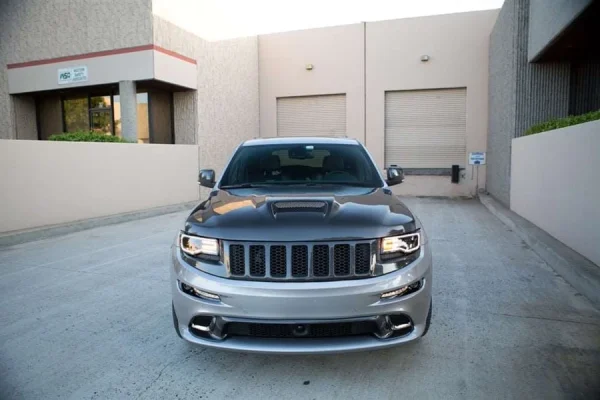 Alternative view of TRUEFIBER LG193 Front Bumper Lower Carbon Fiber Grille (Jeep SRT) 2012-2015