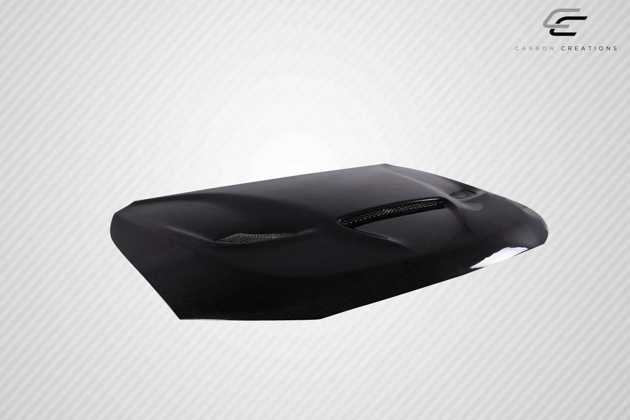 Carbon Creations SRT Hellcat Look Hood (Dodge Durango 2011+) Carbon Fiber - Image 6
