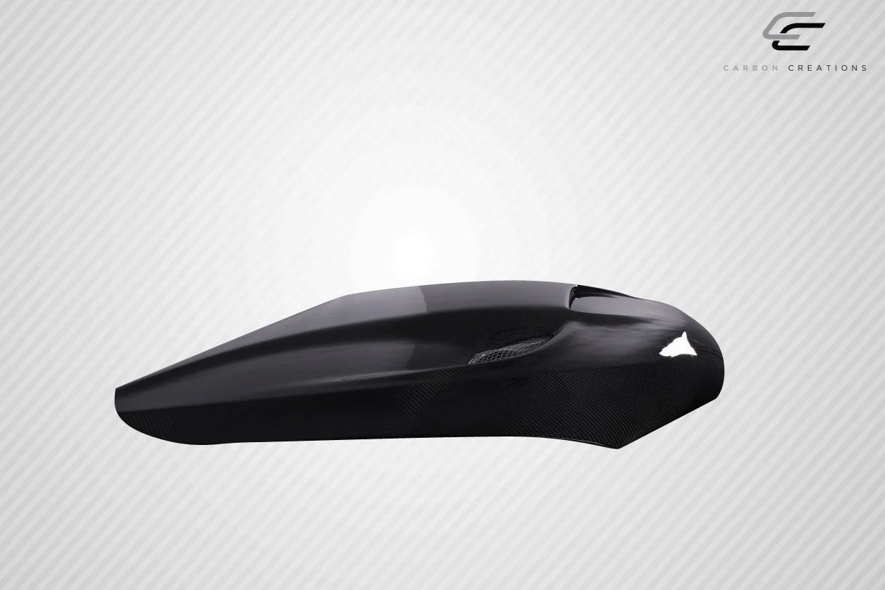 Carbon Creations SRT Hellcat Look Hood (Dodge Durango 2011+) Carbon Fiber - Image 4