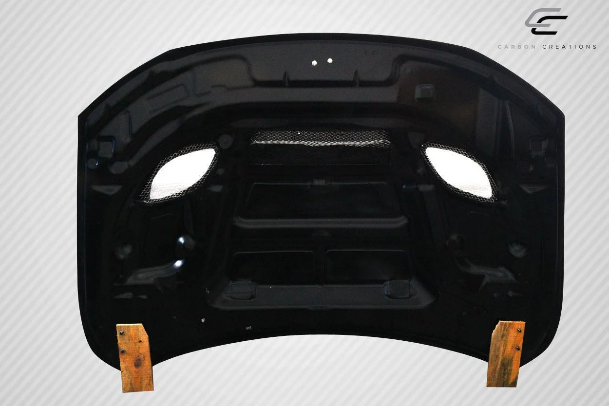 Carbon Creations SRT Hellcat Look Hood (Dodge Durango 2011+) Carbon Fiber - Image 2