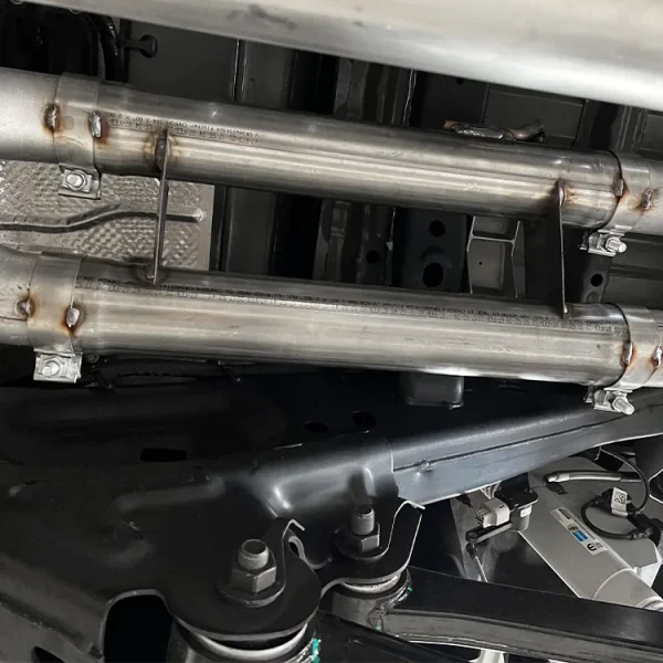 Alternative view of MRT Extreme Mid Pipe (Ram TRX) 2021-2024