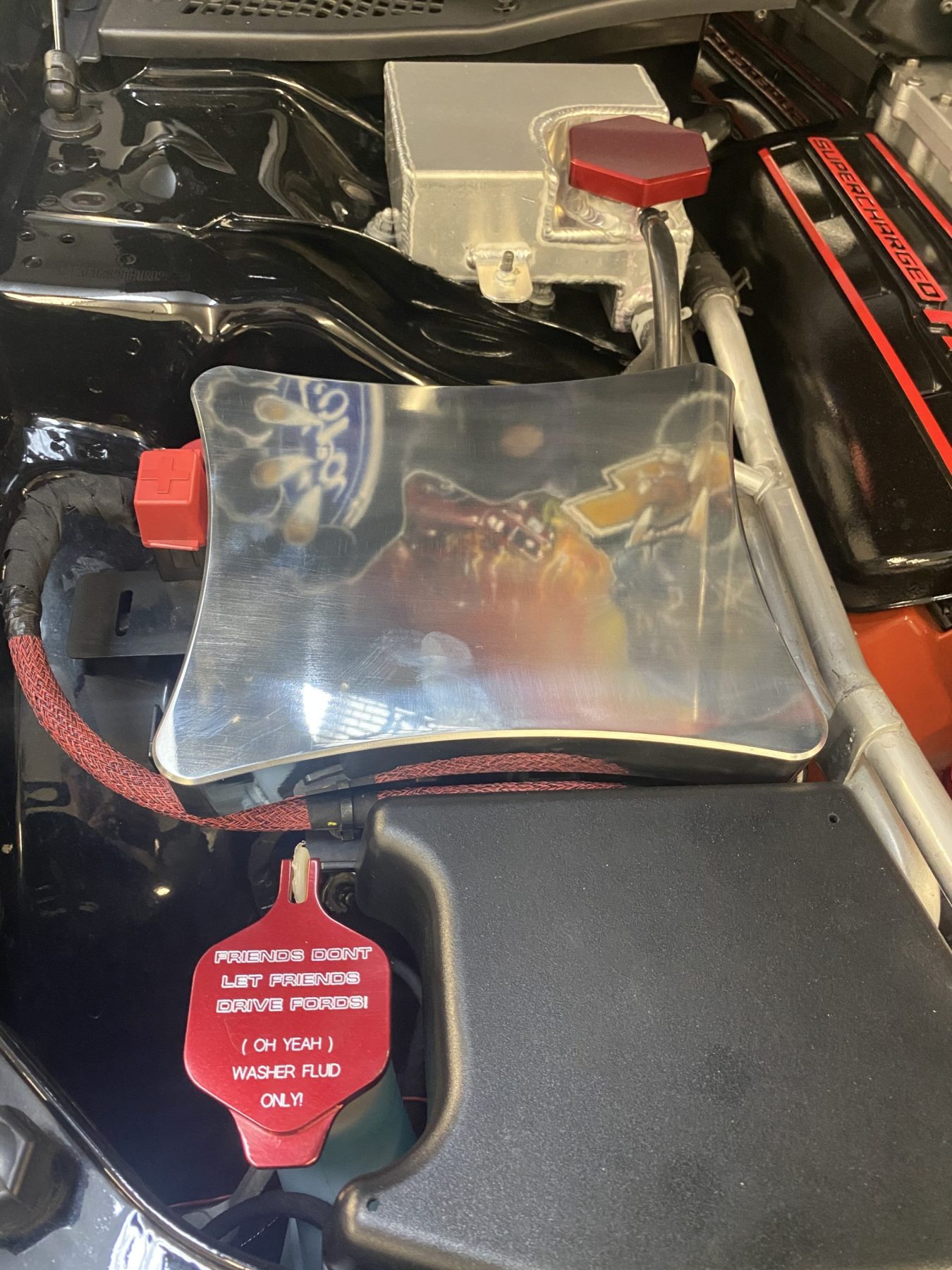 TBA Machine Billet Fuse Box Cover (Hellcat/Demon) - Image 3