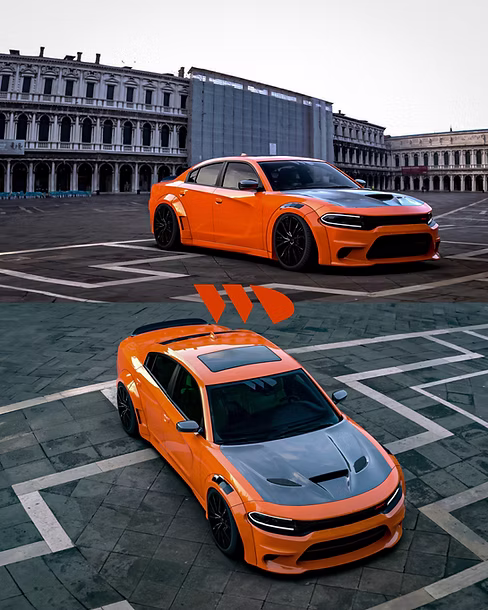WAIDO Wide Body Kit (Dodge Charger) 2015-2023 - Image 4
