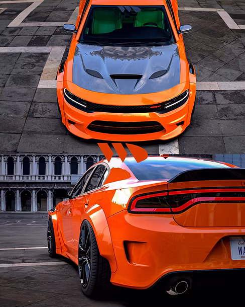 WAIDO Wide Body Kit (Dodge Charger) 2015-2023 - Image 3